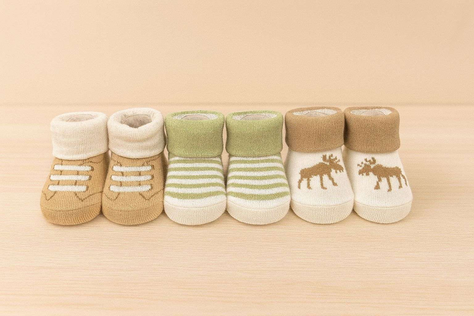 Baby Socks in Gift Box Pack of 3