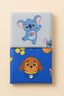 Baby Changing Sheet Rat Wrapper Plain Wall Pack of 2 - Kiddiesco