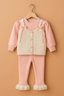 Baby Woolen Shirt & Pajama Set 044 - Kiddiesco