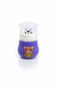 Bear Baby Feeder Glass Purple - Kiddiesco