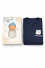 Dark Blue Baby Swaddle Wrap - Kiddiesco