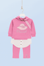 Girl Hoodie Shirt Trouser KDC 040 - Kiddiesco