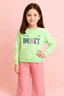 Girl Sweat Shirt Trouser Set KDC 047 - Kiddiesco