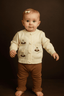 Girls Woolen Sweater & Pajama Set KDC 024 - Kiddiesco