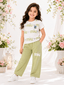 Sunny Heart Girls Lounge Set - Kiddiesco