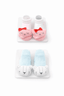 Tiny Treads Delight Baby Socks Pack of 2 KDS 043 - Kiddiesco