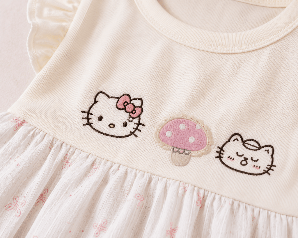 Pink Bunny Garden Outfit