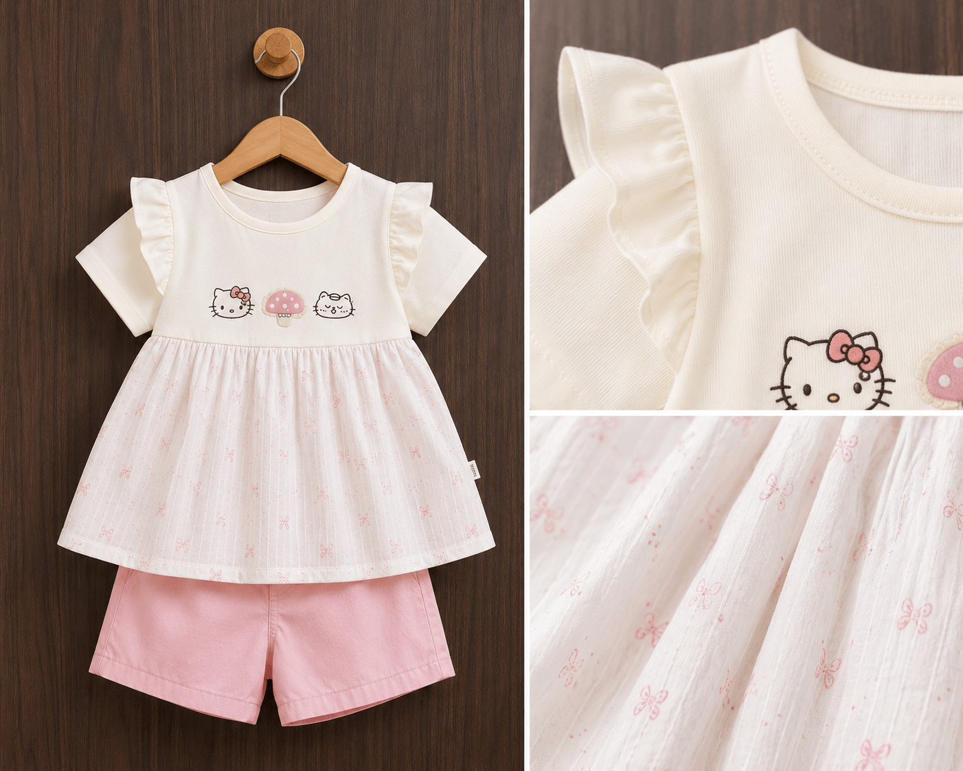 Pink Bunny Garden Outfit