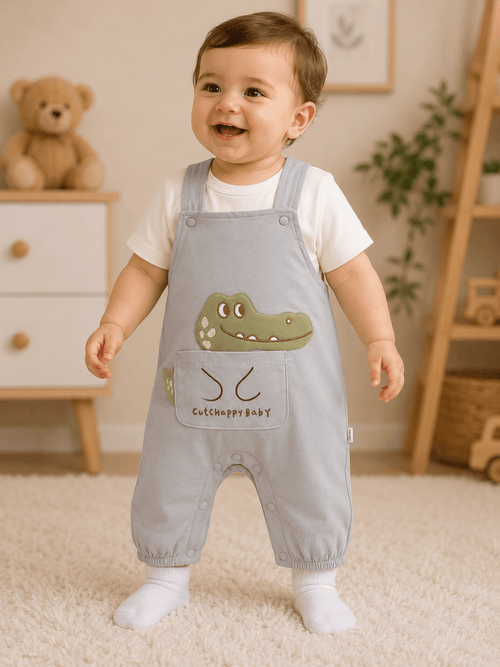 Cute Crocodile Romper Outfit