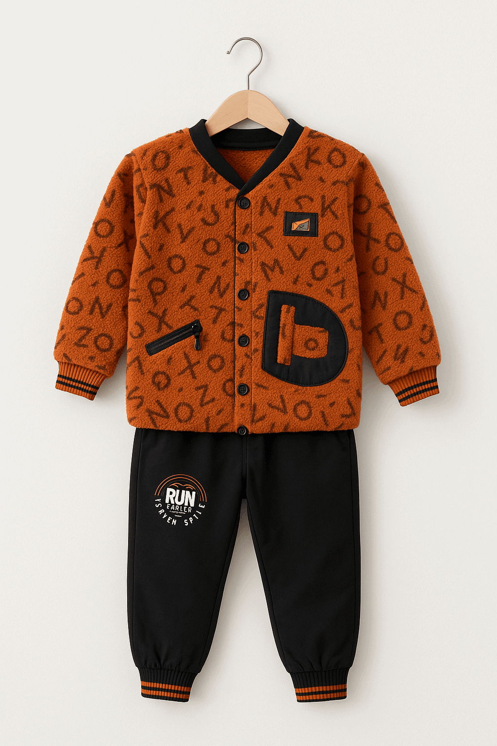 2 Pcs Boy Coat suit Set KDC 027 - Kiddiesco