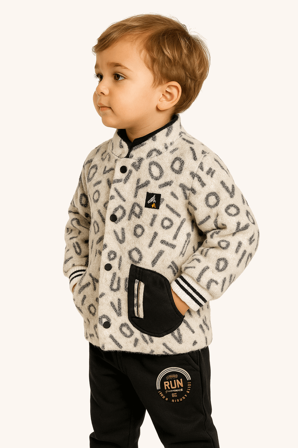 2 Pcs Boy Coat suit Set KDC 028 - Kiddiesco