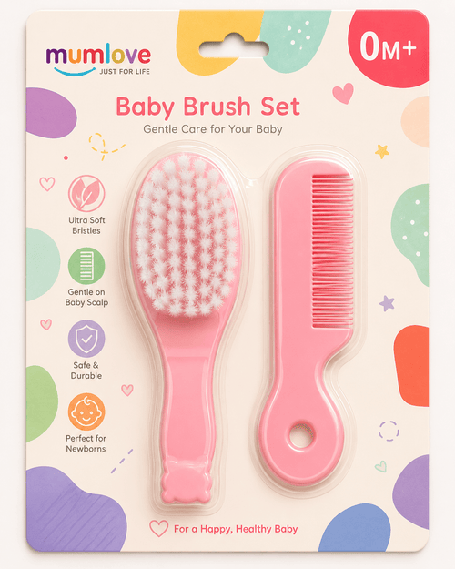 2 Pcs Comb And Brush Set - Kiddiesco