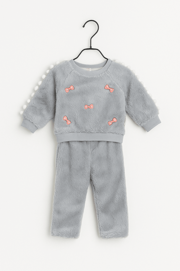 2 Pcs Furry Little Joy Outfit KDC 073 - Kiddiesco