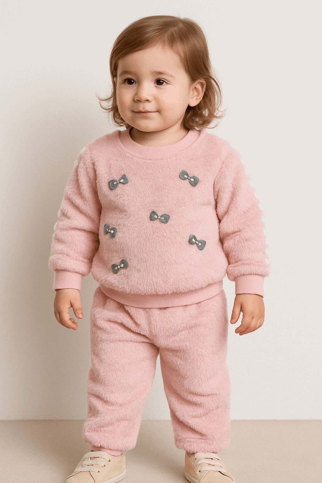 2 Pcs Furry Little Joy Outfit KDC 073 - Kiddiesco