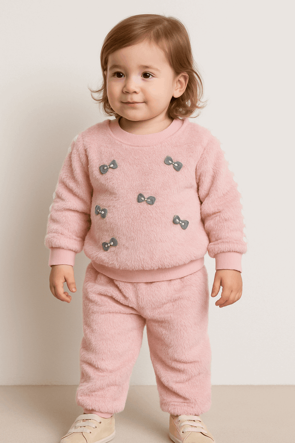 2 Pcs Furry Little Joy Outfit KDC 073 - Kiddiesco