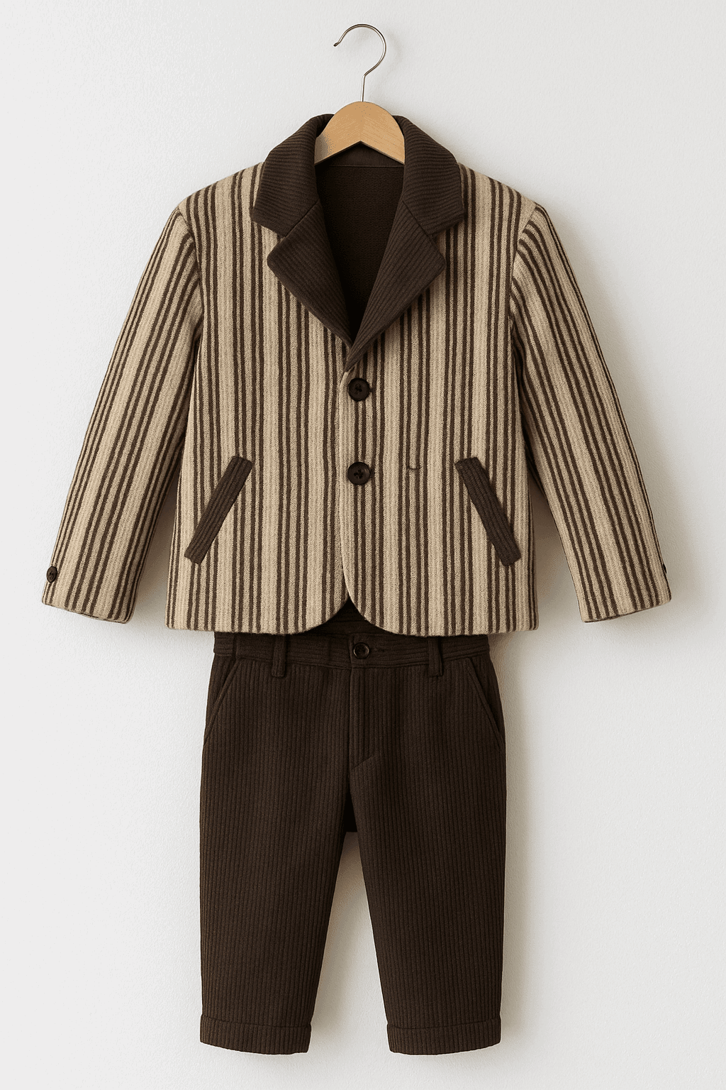 3 Pcs Boy Coat suit Set KDC 022 - Kiddiesco