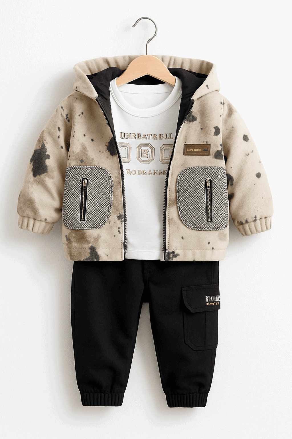 3 Pcs Boy Jacket Set KDC 021 - Kiddiesco
