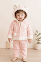3 Pcs Furry Little Joy Outfit KDC 070 - Kiddiesco