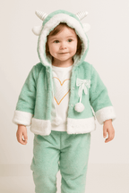 3 Pcs Furry Little Joy Outfit KDC 070 - Kiddiesco