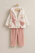 3 Pcs Furry Little Joy Outfit KDC 072 - Kiddiesco