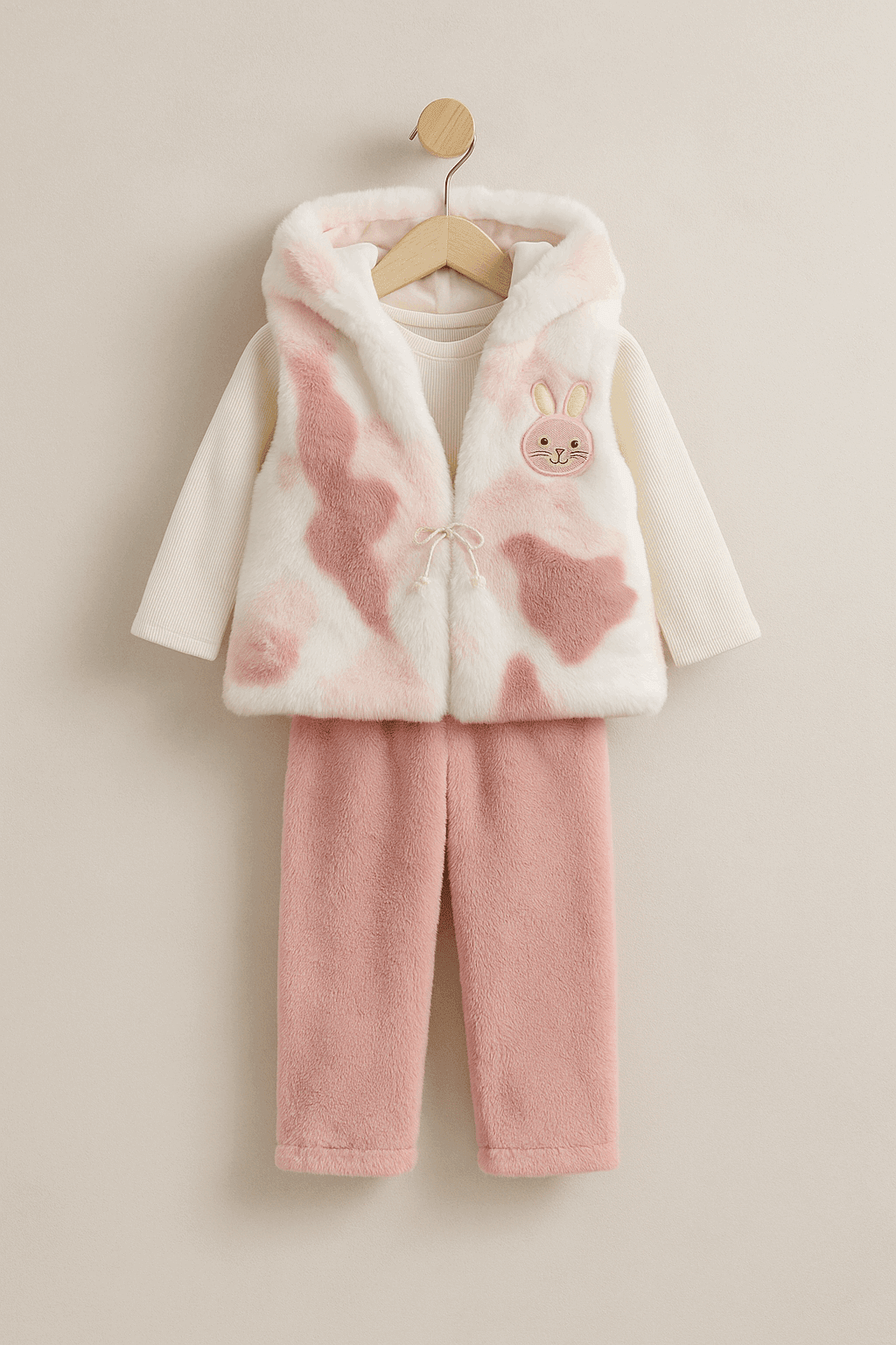 3 Pcs Furry Little Joy Outfit KDC 072 - Kiddiesco