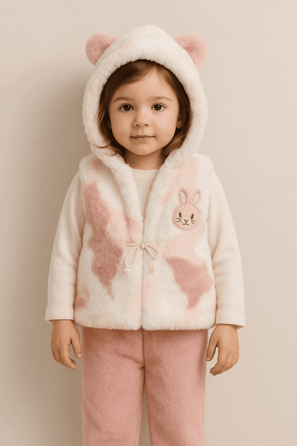 3 Pcs Furry Little Joy Outfit KDC 072 - Kiddiesco
