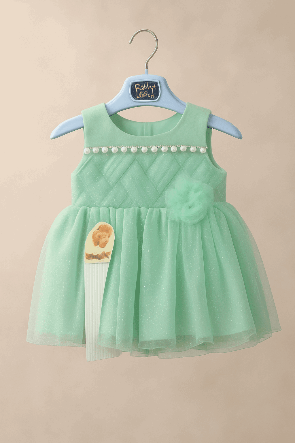 4 Pcs Girl Fancy Frock KDS 53 - Kiddiesco