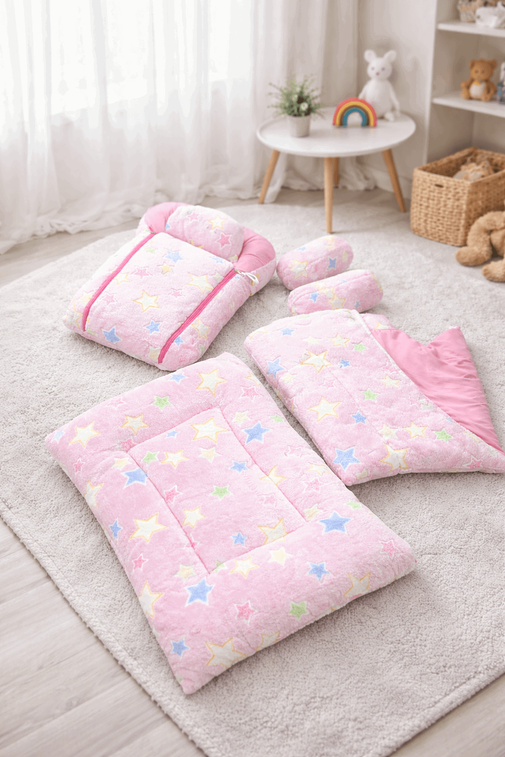 6 Pcs Newborn Sleeping Bag Set KDC 029 - Kiddiesco
