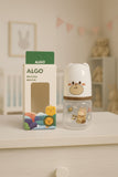 Algo Baby Feeding Bottle Brownish White