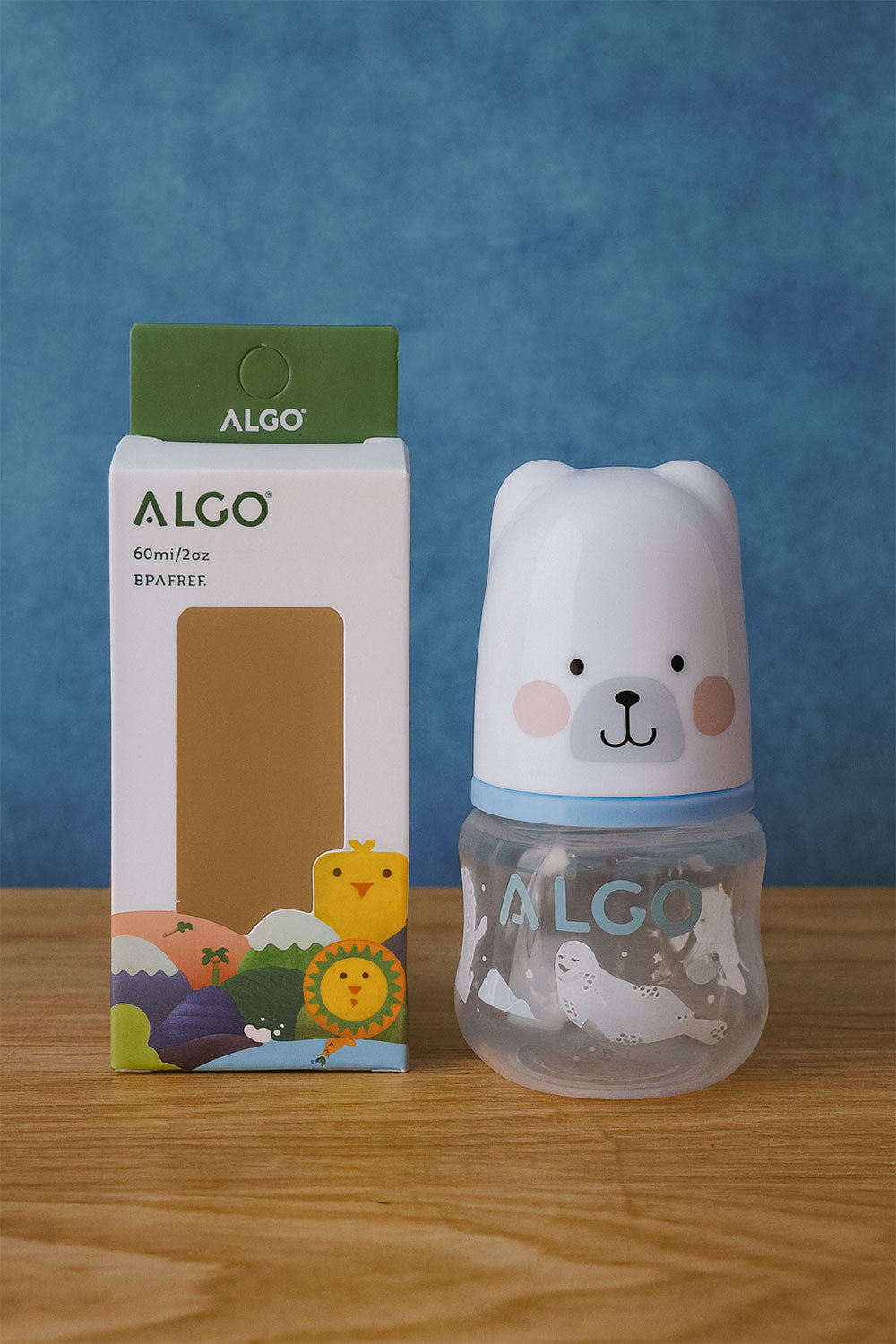 Algo Baby Feeding Bottle White