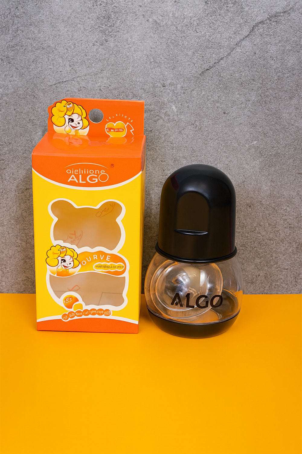 Algo Feeding Bottle Black