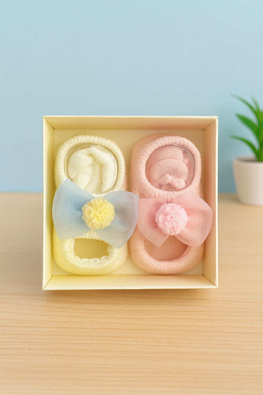 Baby Bliss Socks in Gift Box Pack of 2