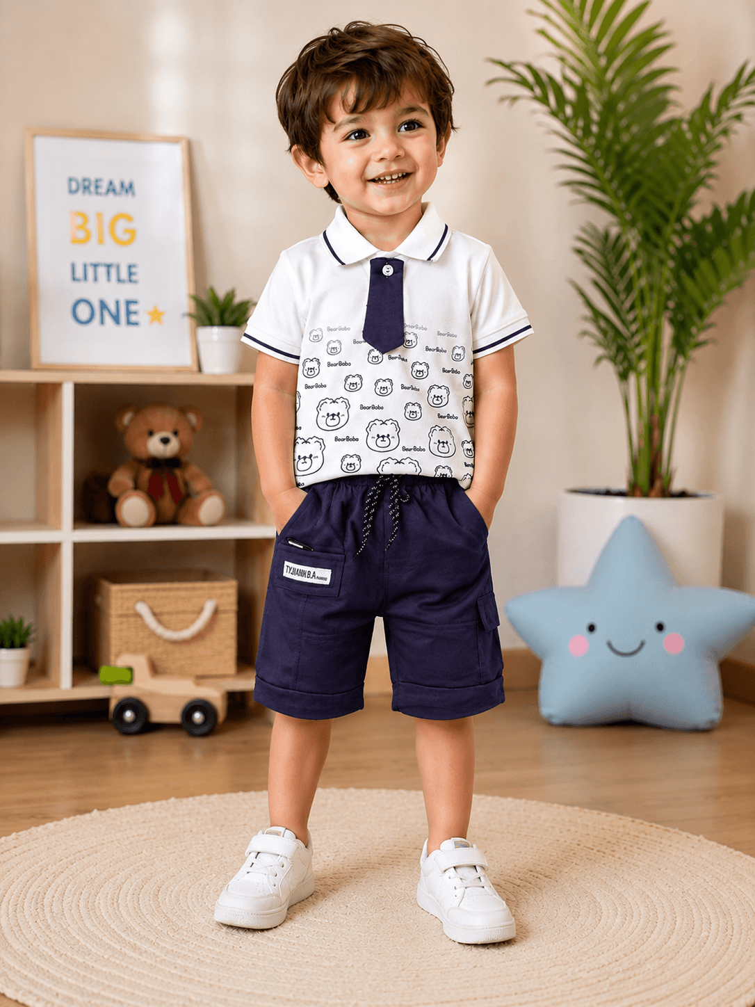 BearBaba Polo Summer Outfit