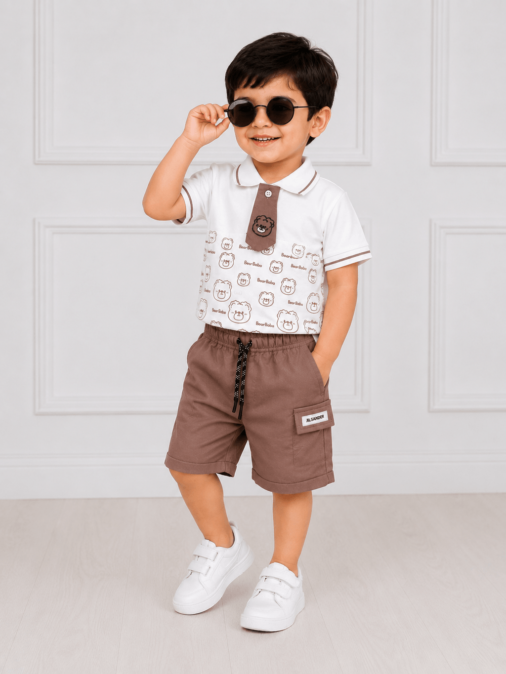 BearBaba Polo Summer Outfit