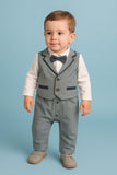 Blue Bowtie Outfit