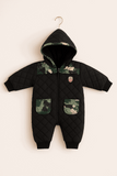 Winter Qulited Jacket Romper Baby Outfit KDC 200