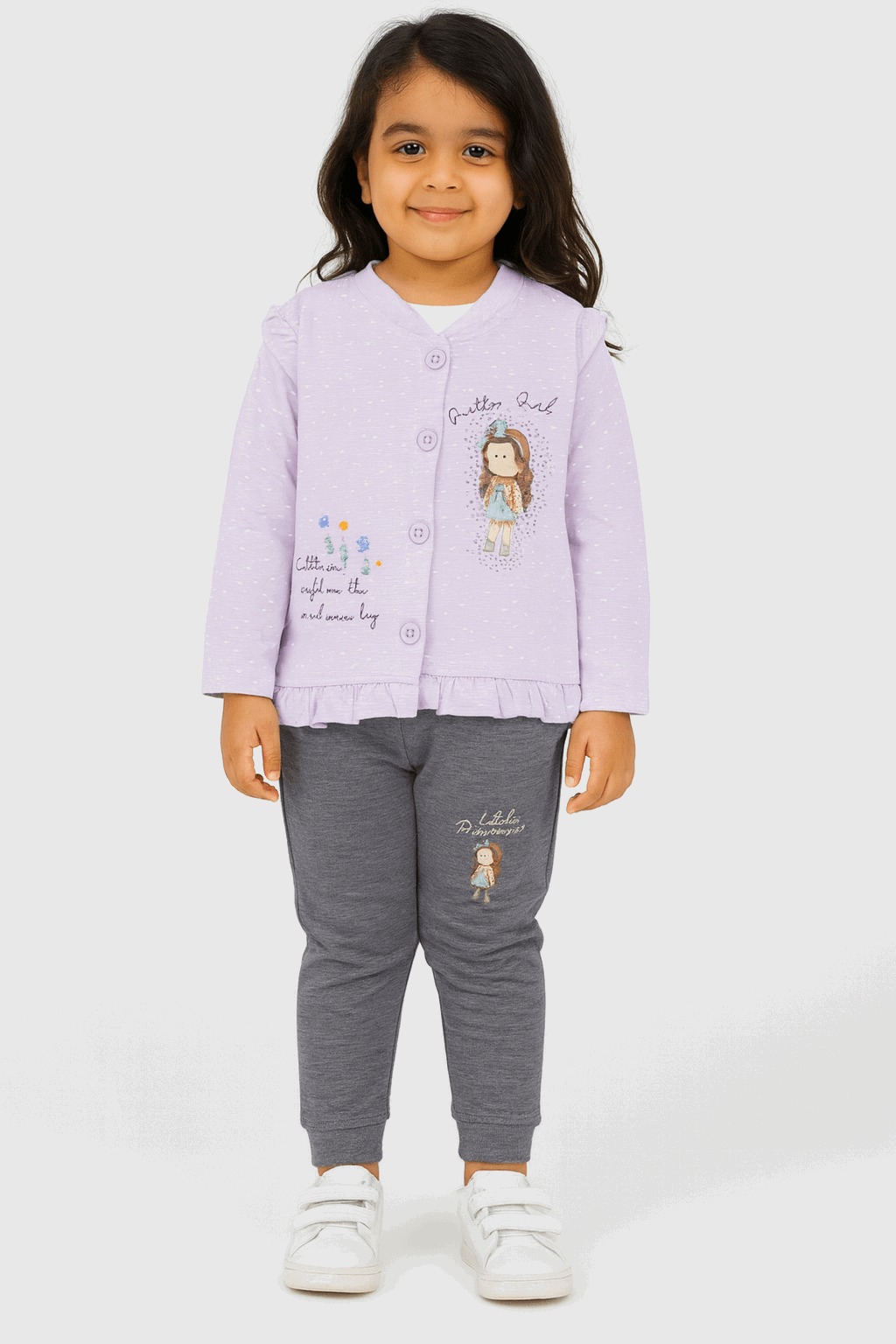 Baby 3 Fancy Shirt & Pajama Set 046