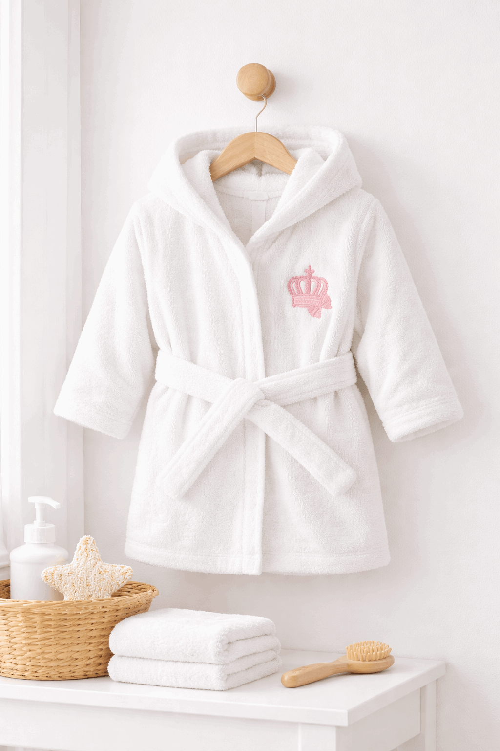 Kids Embroidery Bathrobe Secondary image