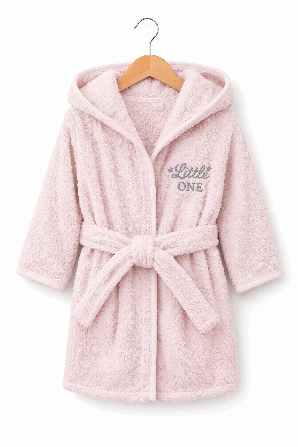 Kids Embroidery Bathrobe