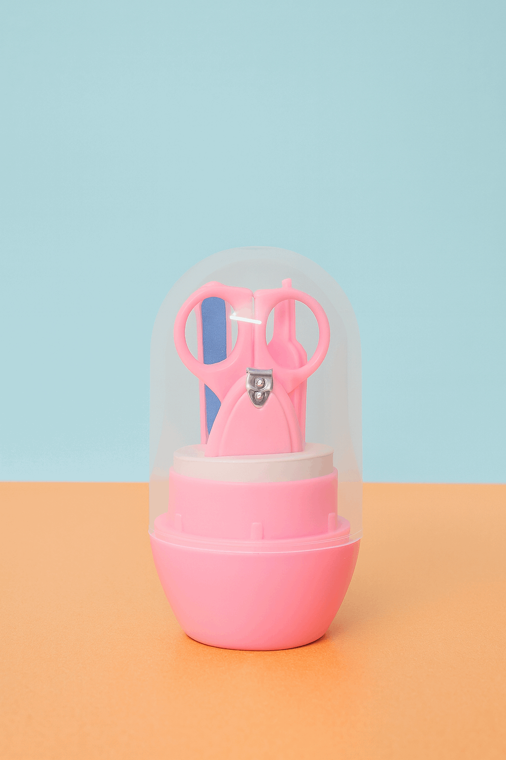 4Pcs Baby Care Kit Pink