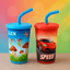 Cartoon Characters Glass for Boys and Girls Pack of 1