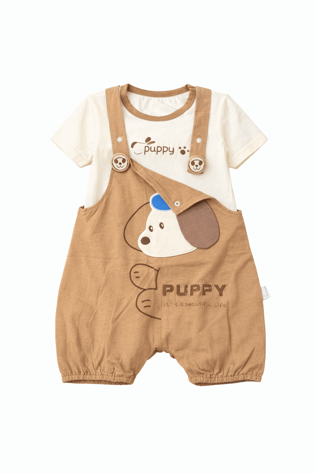 Joyful Toddler Puppy Themed Outfit Secondary image