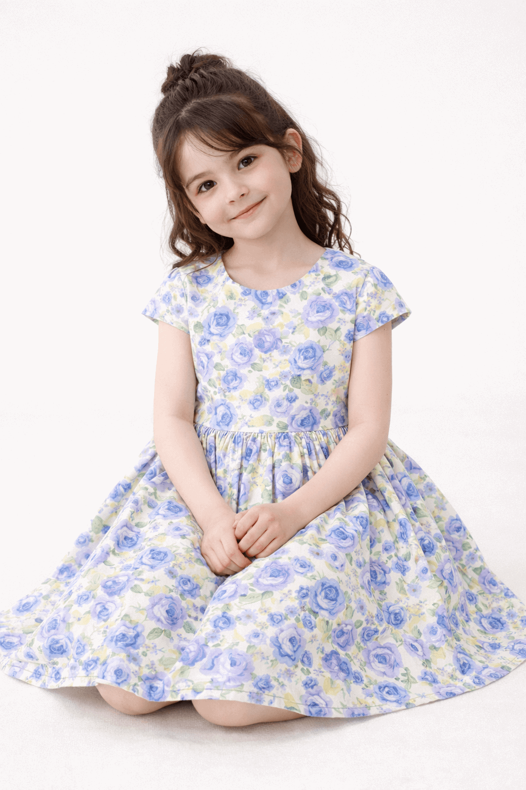 Blue Floral Fairy Frock Main image