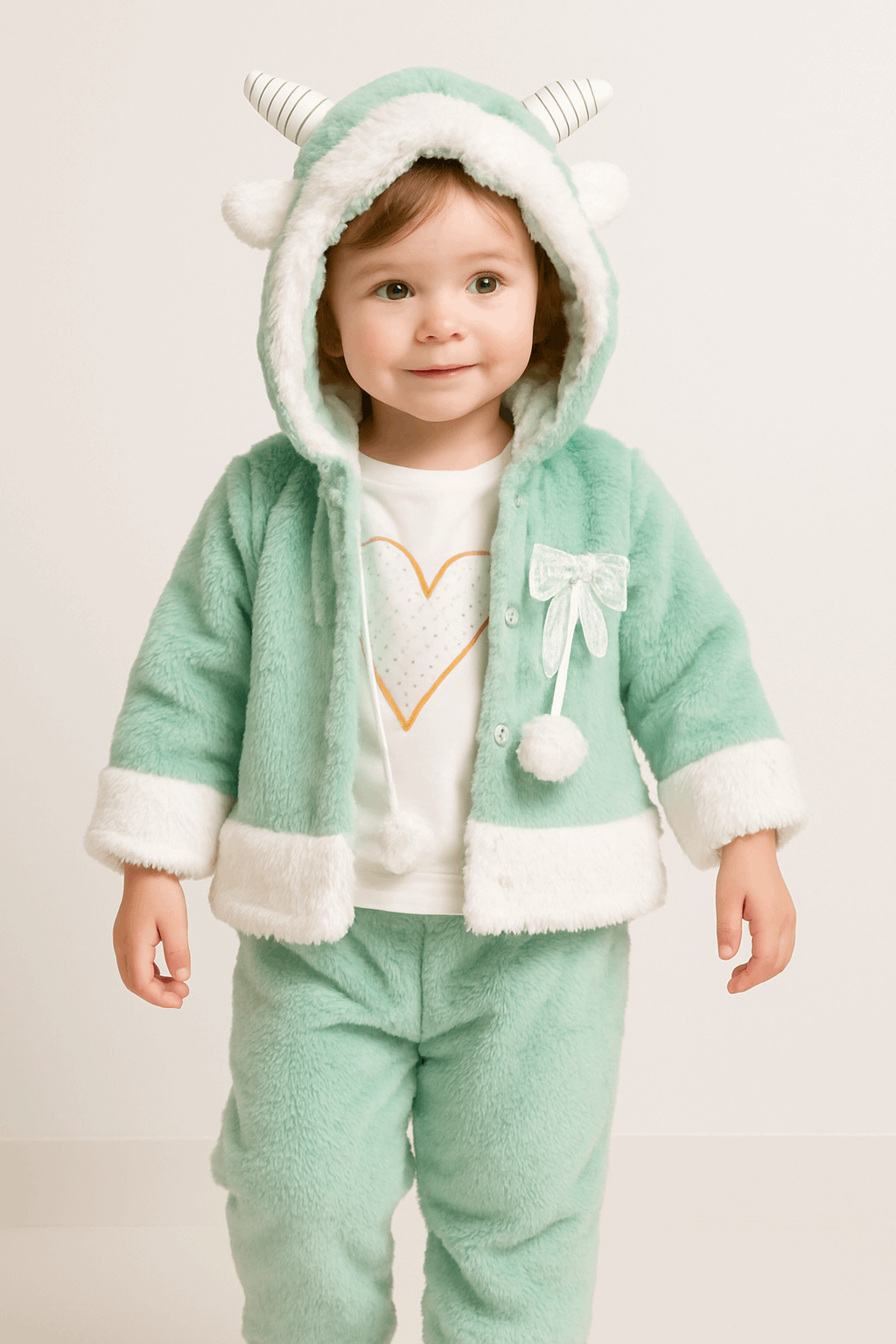 3 Pcs Furry Little Joy Outfit KDC 070