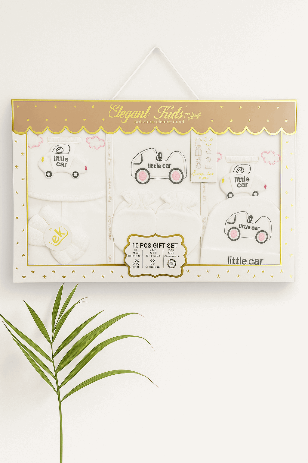 Winter Born Baby Cloth Journey Pink Gift Set 10 Pcs