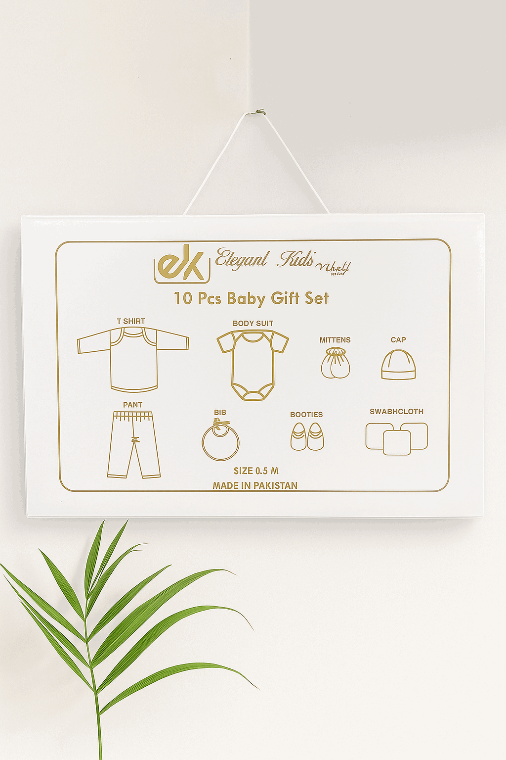 Winter Born Baby Cloth Journey Pink Gift Set 10 Pcs