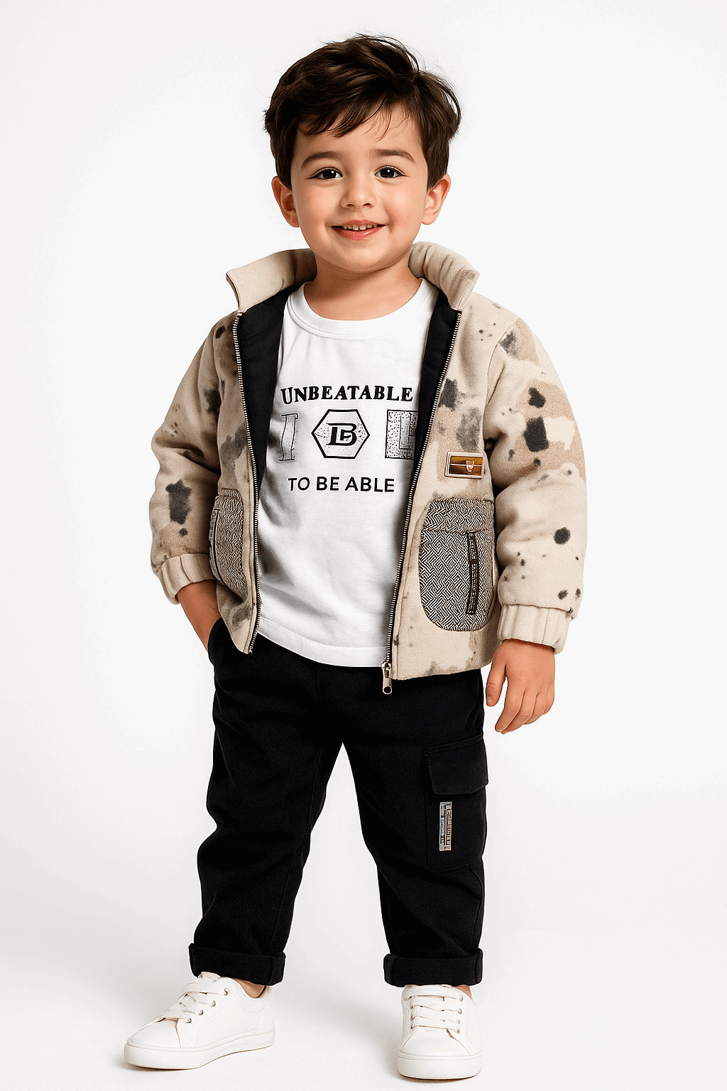 3 Pcs Boy Jacket Set KDC 021