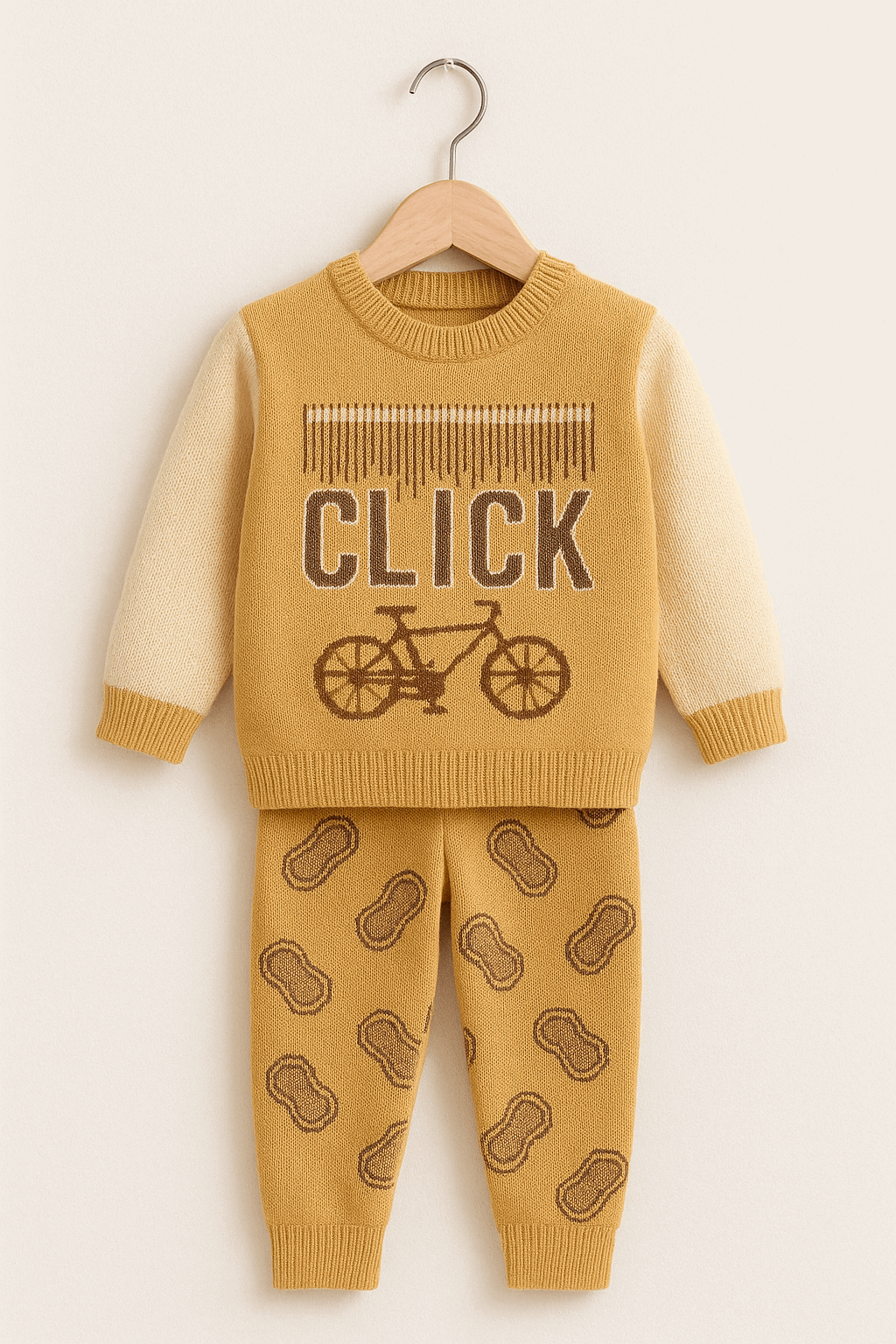 Boy Winter  Woolen Shirt & Pant Set KDC 065