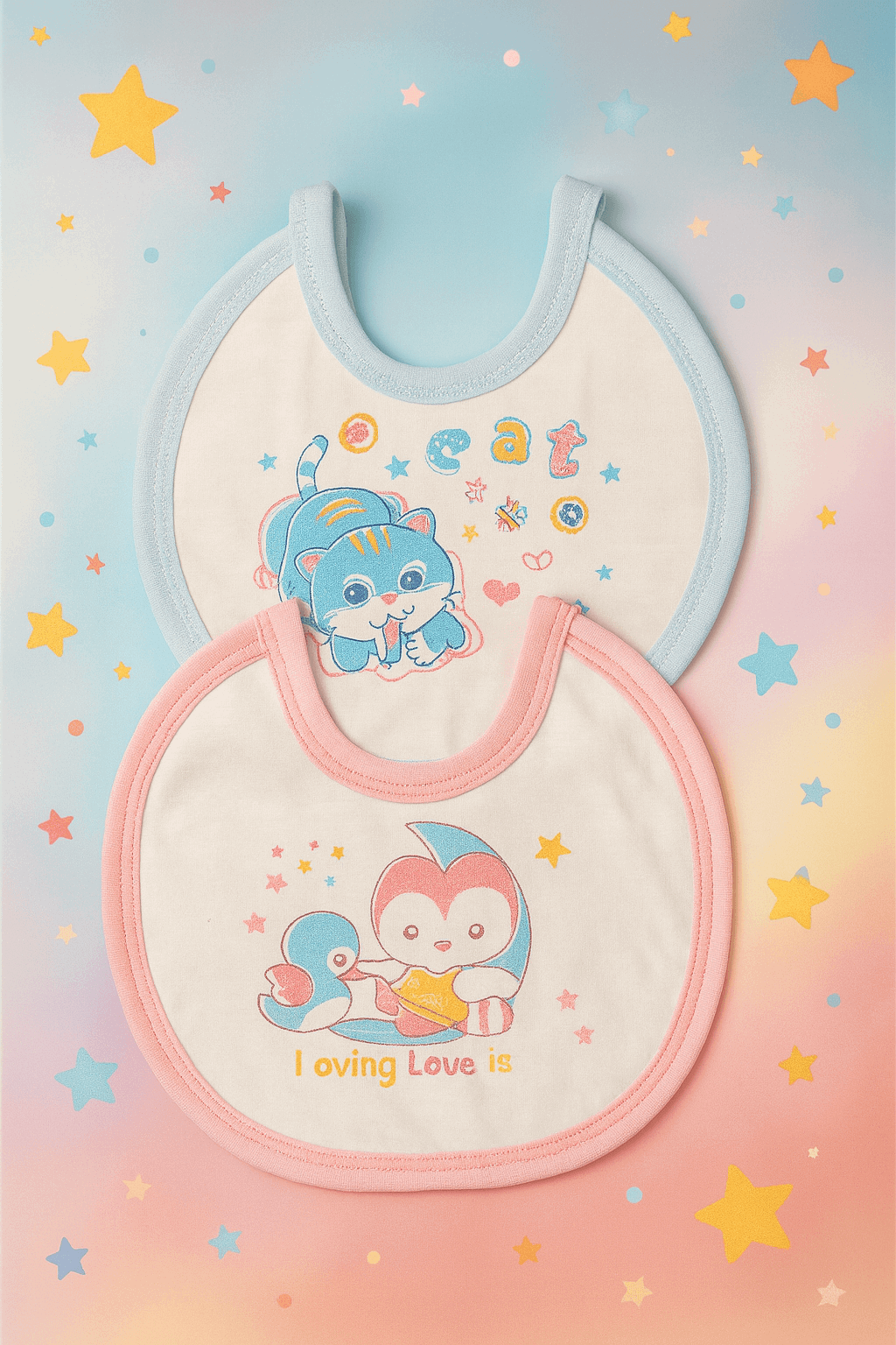 Baby Bibs Pack OF 2 KDS 032