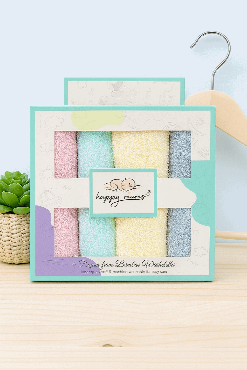 Pack Of 4 Wash Cloths